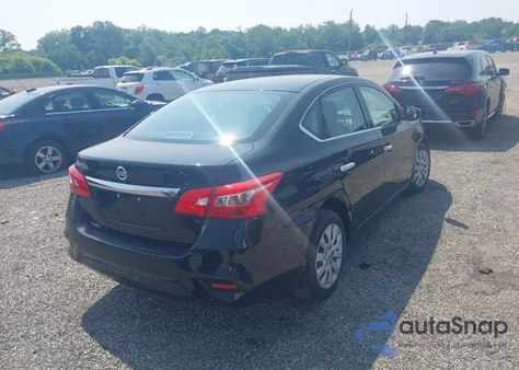 2019 Nissan Sentra S из США, поврежденный, VIN 3N1AB7AP4KY408113